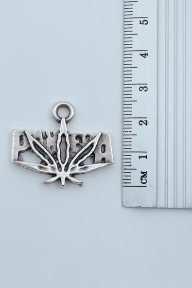 Pantera Gümüş Kaplama Kolye Ucu - 2