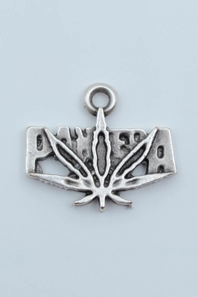 Pantera Gümüş Kaplama Kolye Ucu