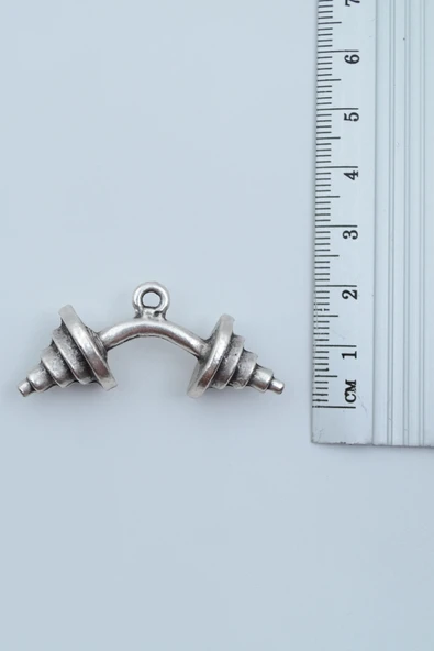 Halter - Dambıl Gümüş Kaplama Örme Zincir Kolye - 3