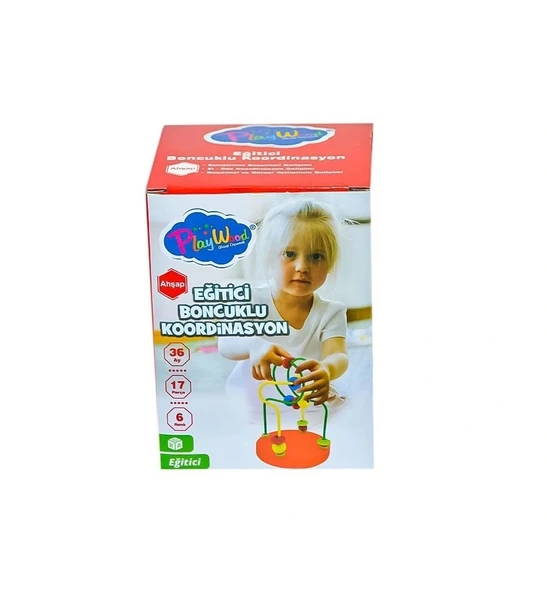 Nessiworld PlayWood Mini Boncuklu Kordinasyon
