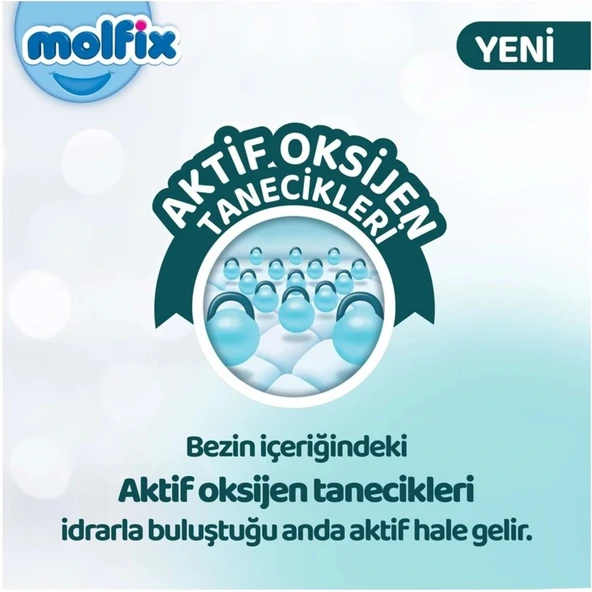 Nessiworld Molfix Premium Bebek Bezi Ultra Fırsat Paketi 4 Beden 7-14 Kg 86 Adet - Resim 3