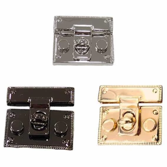 Metal Çanta Klipsi Dikdörtgen