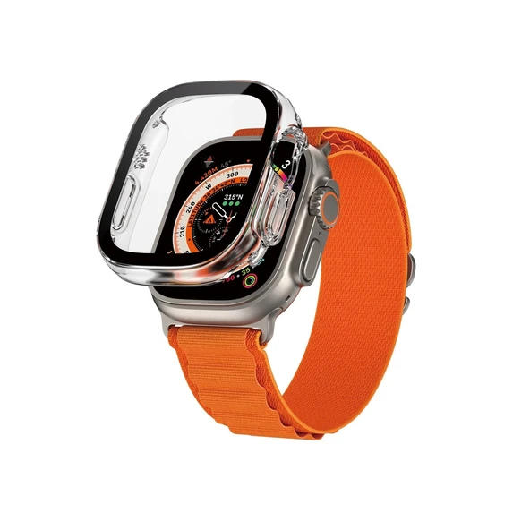 PanzerGlass Apple Watch Ultra 2 Full Body Şeffaf Ekran Koruyucu - 3