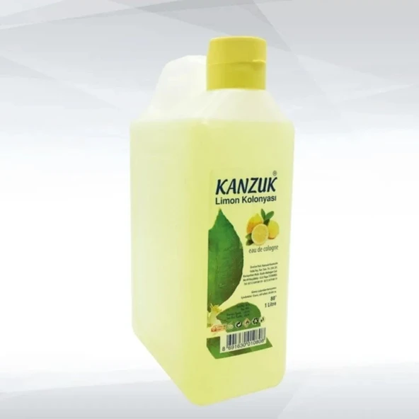 Kanzuk Kolonya 80 Derece Limon 1 Litre - 2