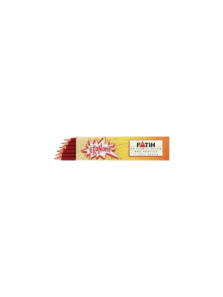 Fatih Kırmızı Kopya Kalemi 12'li 1 düzine