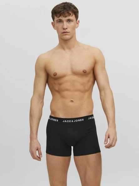 JACANTHONY TRUNKS 3 PACK NOOS Black Black M - 6