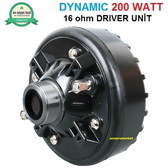200 Watt 16 Ohm DYNAMIC DRIVER UNİT