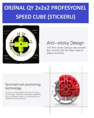 2X2 PROFESYONEL SPEED CUBE 2X2 ZEKA KÜPÜ - SABIR KÜPÜ - 5