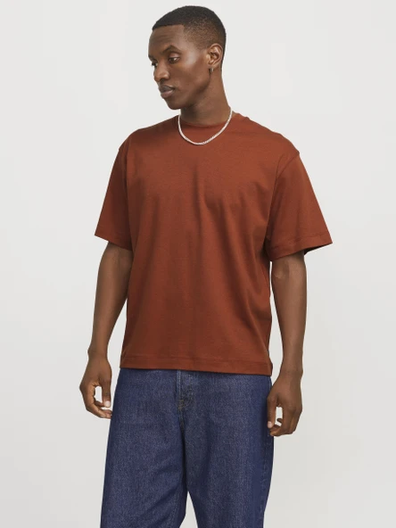JJEURBAN EDGE TEE SS O-NECK NOOS Spice Spice L