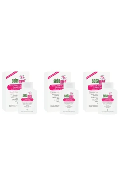 Sebamed Şampuan 20 ml Seyahat ve Çanta Boyu 3 Adet