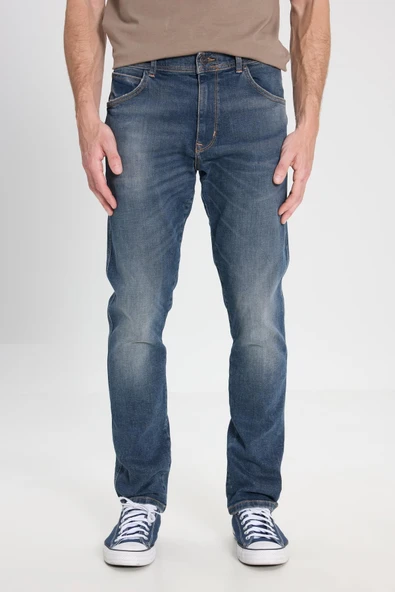 Larston Jean  Pantolon Mid Blue 30 32 Mid Blue - Resim 2