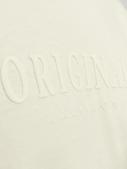 JORFREDERIKSBERG TEE SS CREW NECK NOOS White White XS - Resim 4