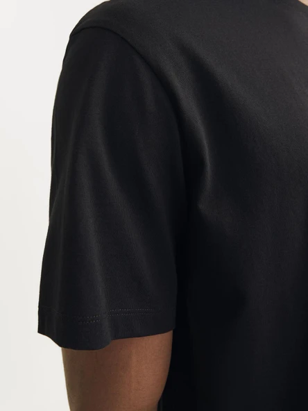 JJECORP GRAPHIC TEE  SS O-NECK NOOS Black Black S - Resim 6