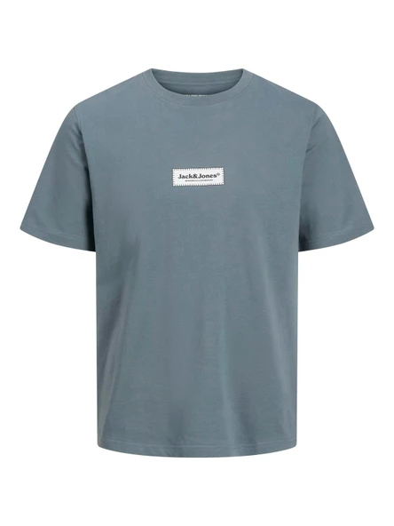 JORSPLIT FAKESTITCH BRANDING TEE SS C LN Stormy Weather Stormy Weather M - 1