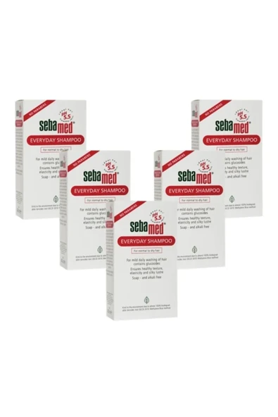 Sebamed Şampuan 20 ml Seyahat ve Çanta Boyu 5 Adet
