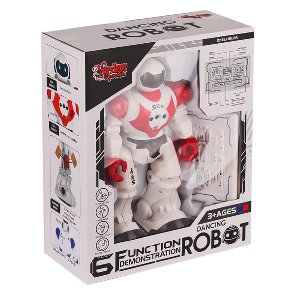 GGE-606-29 Kumandalı Işıklı Dansçı İnteraktif Robot - 2