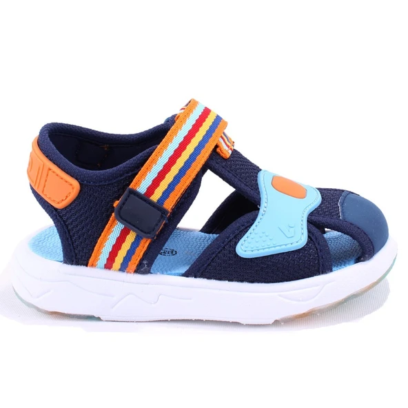 Vicco Flow II 332P24Y202 Lacivert Ortopedik Günlük Erkek Çocuk Spor Sandalet - 2
