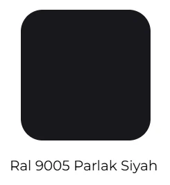 AKÇALI VUAL - RAL9005 Parlak Siyah Akrilik Sprey Boya 400 ML (Made in Germany) - 2