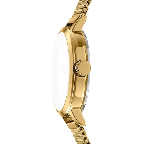 DKNY DK1L037M0035 ALTIN KAPLAMA HASIR KORDON KADIN KOL SAATİ - 2