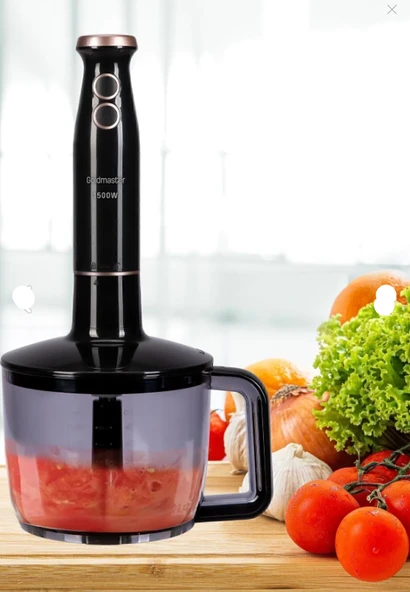 Goldmaster GM-7273 Bestmax Siyah Gold 1500 W Blender Seti - 3
