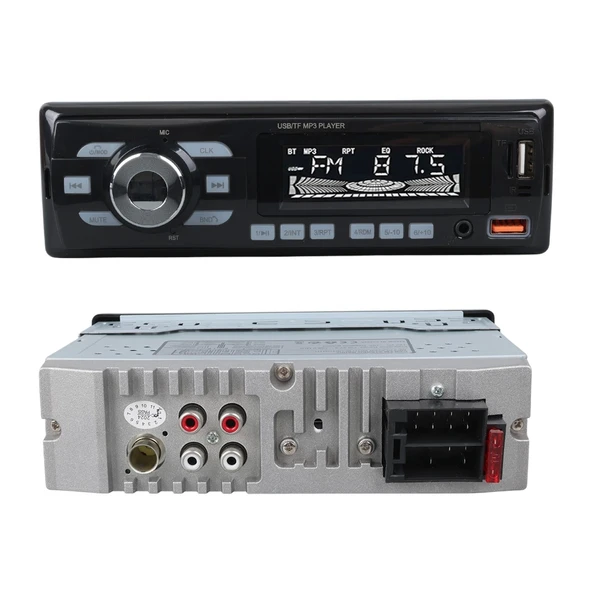 ÇİFT USB/SD/FM/AUX/BLUETOOTH KUMANDALI OTO TEYP 4X60 WATT CS-930 (4172) - 2