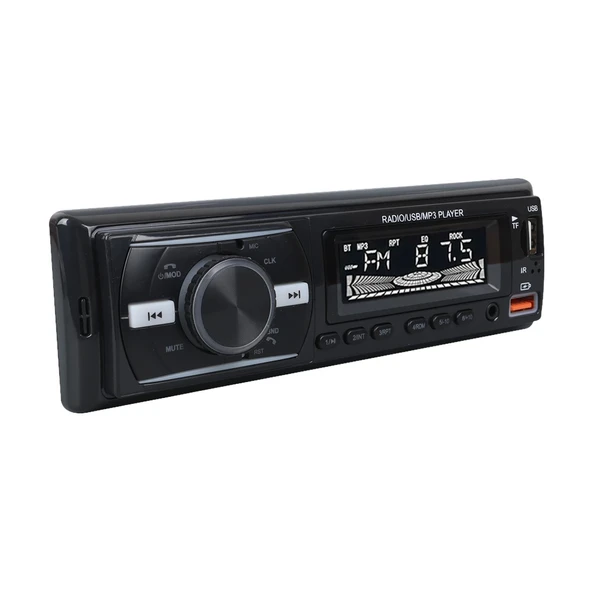 ÇİFT USB/SD/FM/AUX/BLUETOOTH KUMANDALI OTO TEYP 4X60 WATT CS-920 (4172)