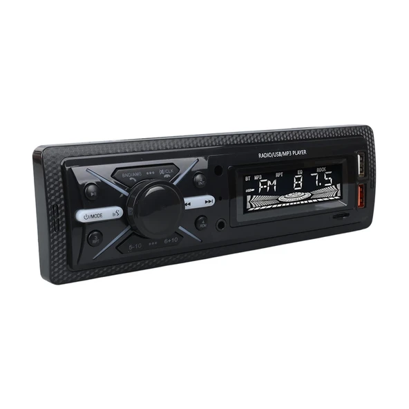 ÇİFT USB/SD/FM/AUX/BLUETOOTH KUMANDALI OTO TEYP 4X60 WATT CS-960 (4172)