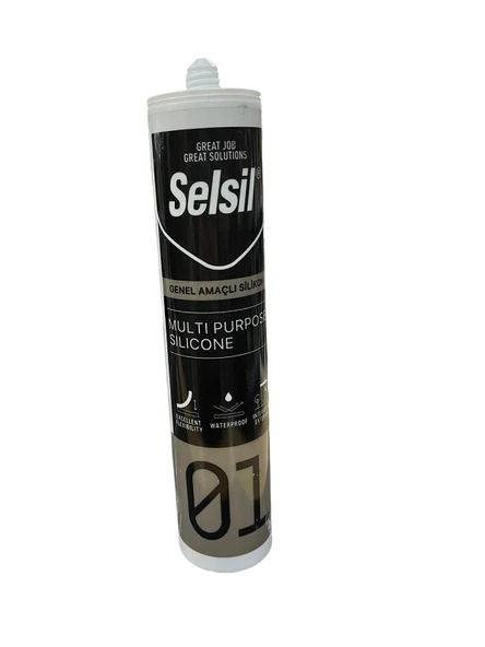 SELSİL ŞEFFAF SİLİKON 280 GR