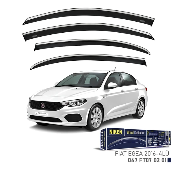 Fiat Egea Kromlu Cam Rüzgarlığı 2015 Model ve Sonrası
