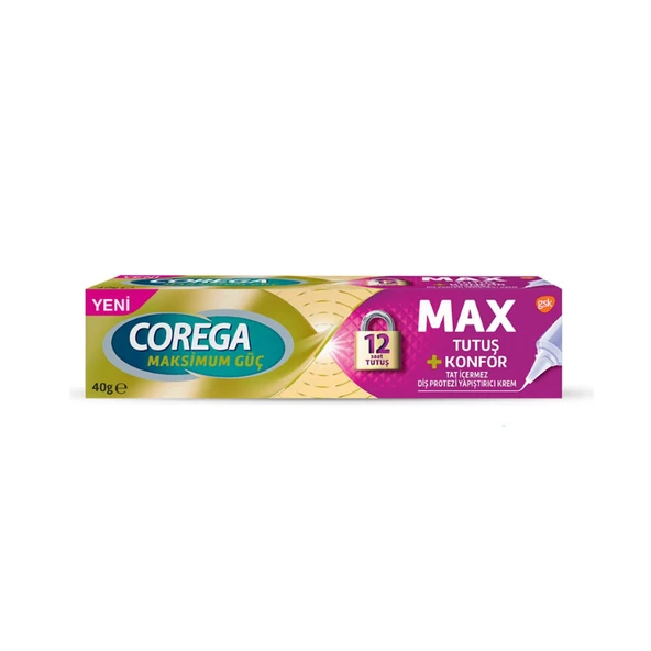 Corega Maksimum Güç Tutuş + Konfor 40 gr