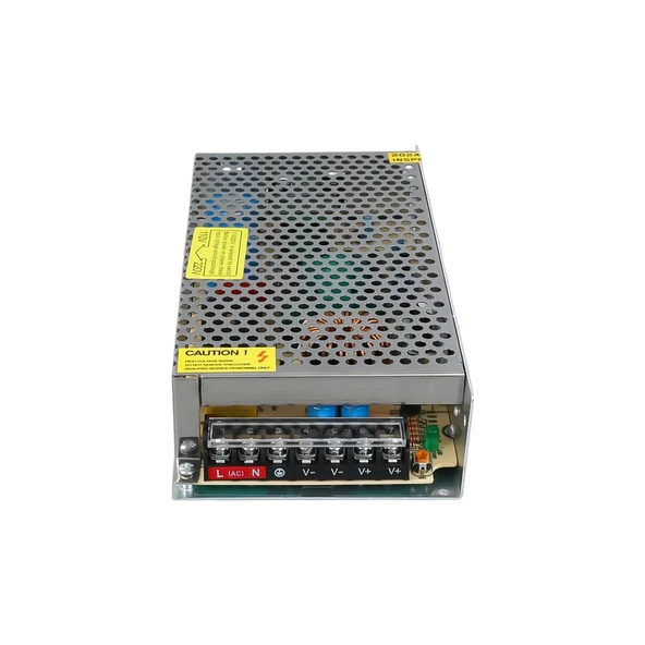 12 VOLT - 16.7 AMPER - 200 WATT METAL KASA ADAPTÖR (4172) - 3