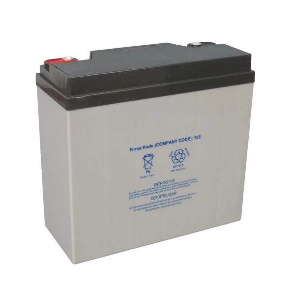 YOKOHAMA YH-1224 12 VOLT - 24 AMPER ELEKTRİKLİ BİSİKLET AKÜSÜ (180 X 76 X 167 MM) (4172) - 3