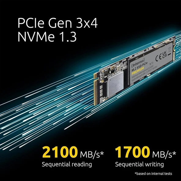 INTENSO 500GB MI500 3836450 5300- 4000MB/s M2 NVME GEN4 Disk - 3