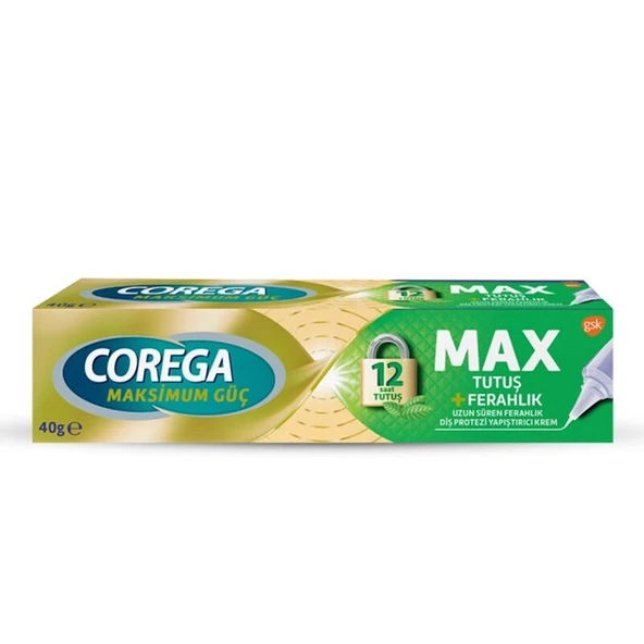 Corega Maksimum Güç Tutuş Ferahlığı 40 gr
