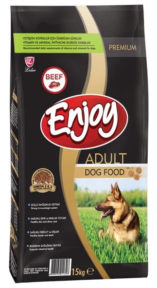 Enjoy Dana Etli Yetişkin Köpek Maması 15 kg