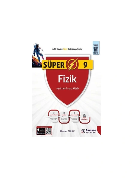 Armada Yayınları 9. Sınıf Süper Fizik Yeni Nesil Soru Kitabı