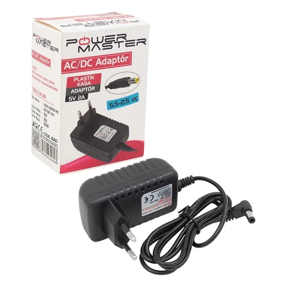 5 VOLT- 2 AMPER -10 WATT 5.5*2.5 L UÇLU PRİZ TİPİ ADAPTÖR (4172) - 3