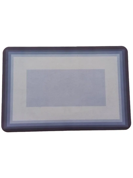 3B Trend Kaymaz Tabanlı Dikdörtgen Su Emici Banyo Ve Mutfak Paspası 58x38cm Yazısız Model
