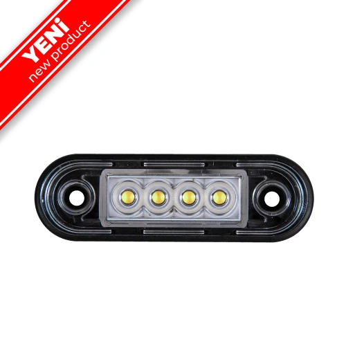 Yan Etek Led Lamba Formplas Füme 24V/12V