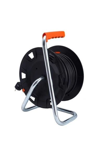 3X2,5 50 MT KABLOLU PLASTİK MAKARA - 4