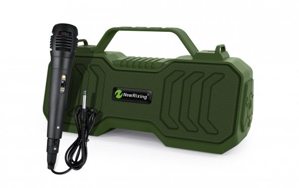 NR-4500M Bluetooth Mikrofonlu Kablosuz Ses Bombası Hoparlör