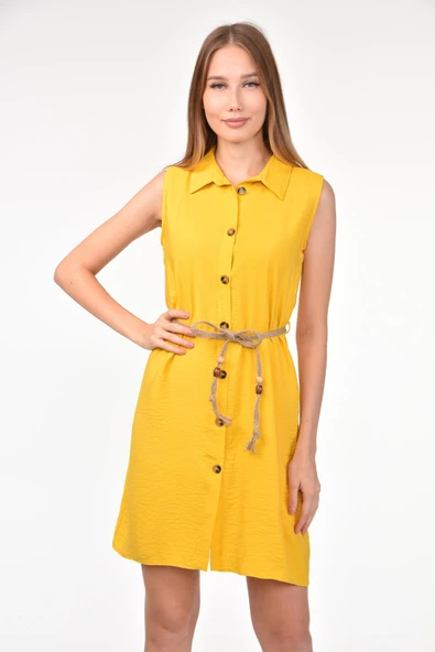 DRR Moda Gömlek Yaka Bol Kesim Tunik/Elbise - 10