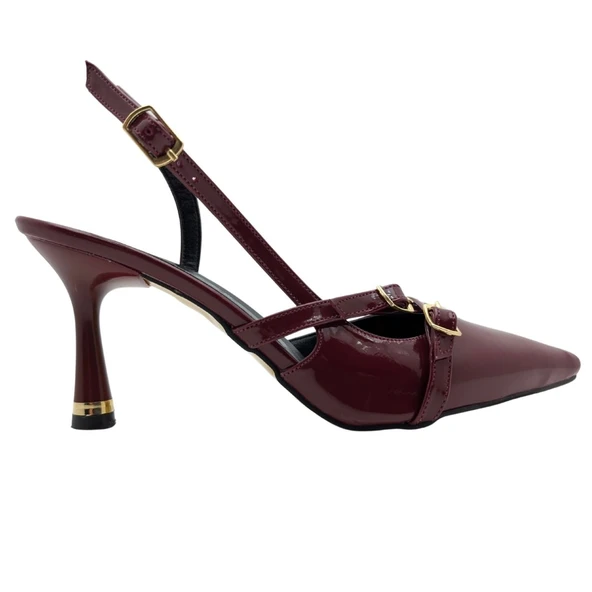 Christel | Kadın Arkası Açık Stiletto - Resim 3