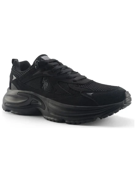 U.S.POLO ASSN AITOR 5FX SİYAH COMFORT CASUAL ANATOMİK SPOR AYAKKABISI