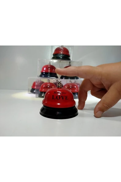 Resepsiyon Zili - Ring For Love / Ring For A Kiss / Metal Zil - 5