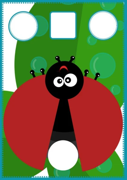 Cırt Cırtlı  Uğur Böcekli Matematik Eğitim Seti - Resim 3