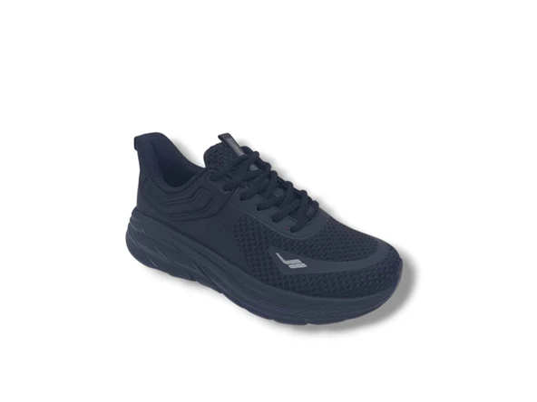 Lescon Maji 4 Easystep Siyah Unisex Yürüyüş Koşu Spor Ayakkabı - 4