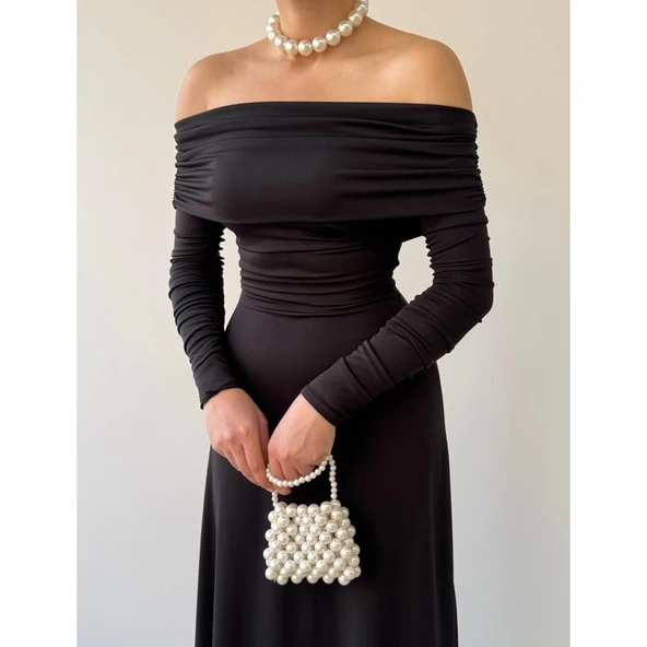 Lucky Life Kadın Uras Lucky Life Kadın Straplez Elbise - 6