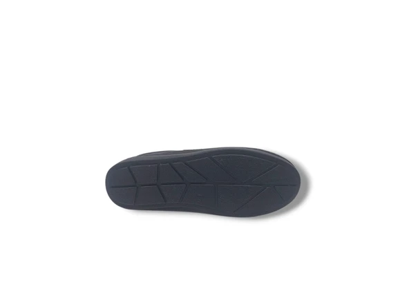 Zerhan 5100 Kadın Siyah Bağcıklı Taşlı Spor Şık Ayakkabı - 5