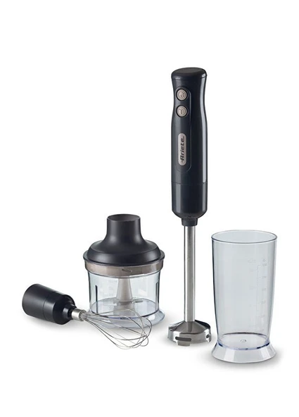 Ariete Breakfast Siyah 700W Paslanmaz Çelik El Blender Seti - 2
